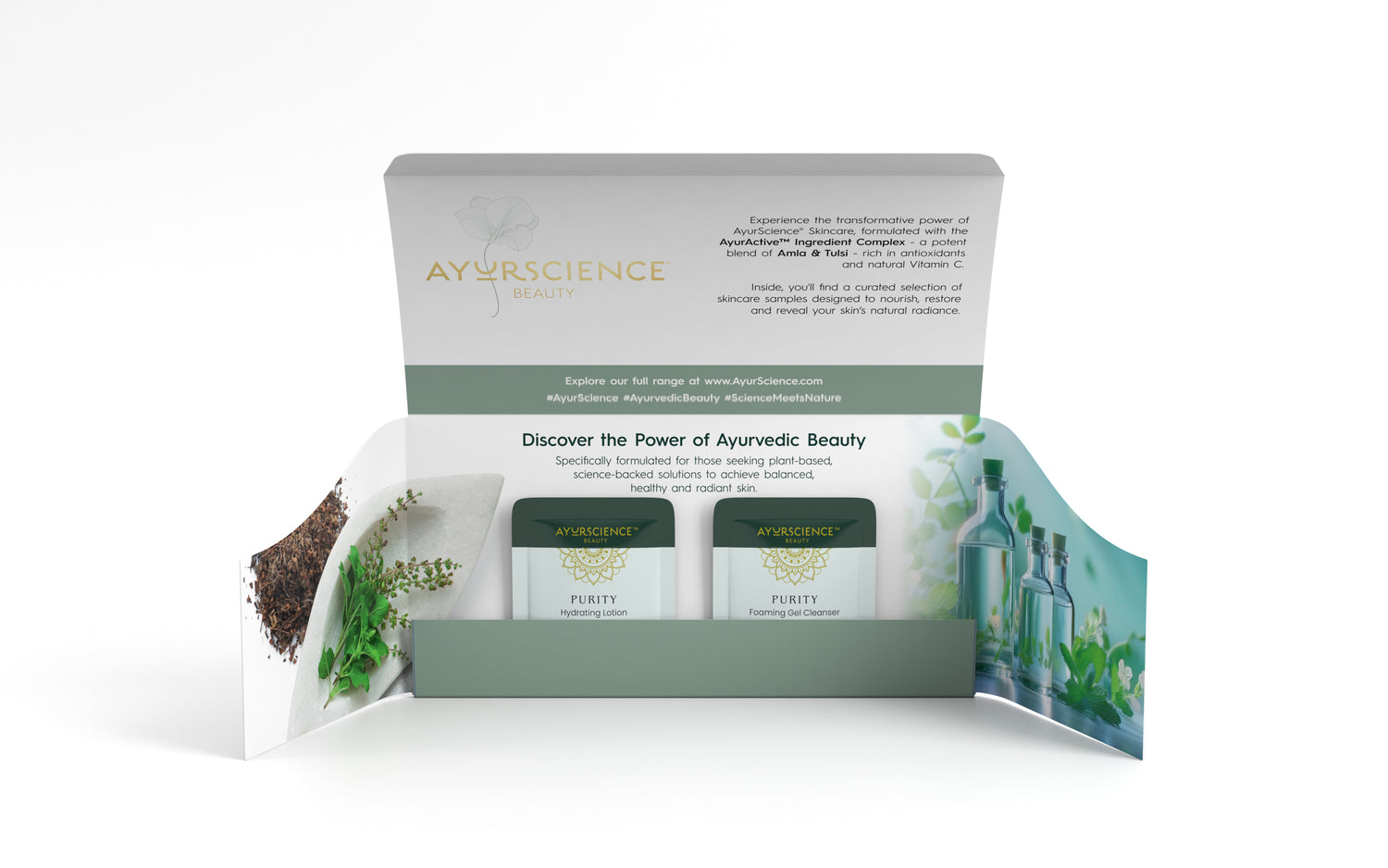 AyurScience Beauty Skincare Sample Sachet Pack* (* Limit one per person)
