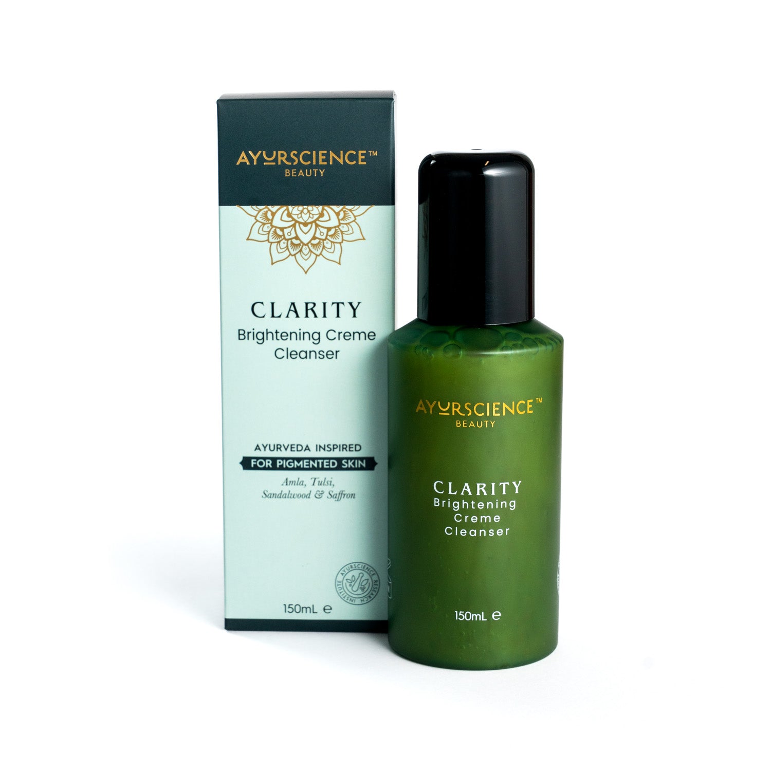 AyurScience Beauty CLARITY Brightening Crème Cleanser
