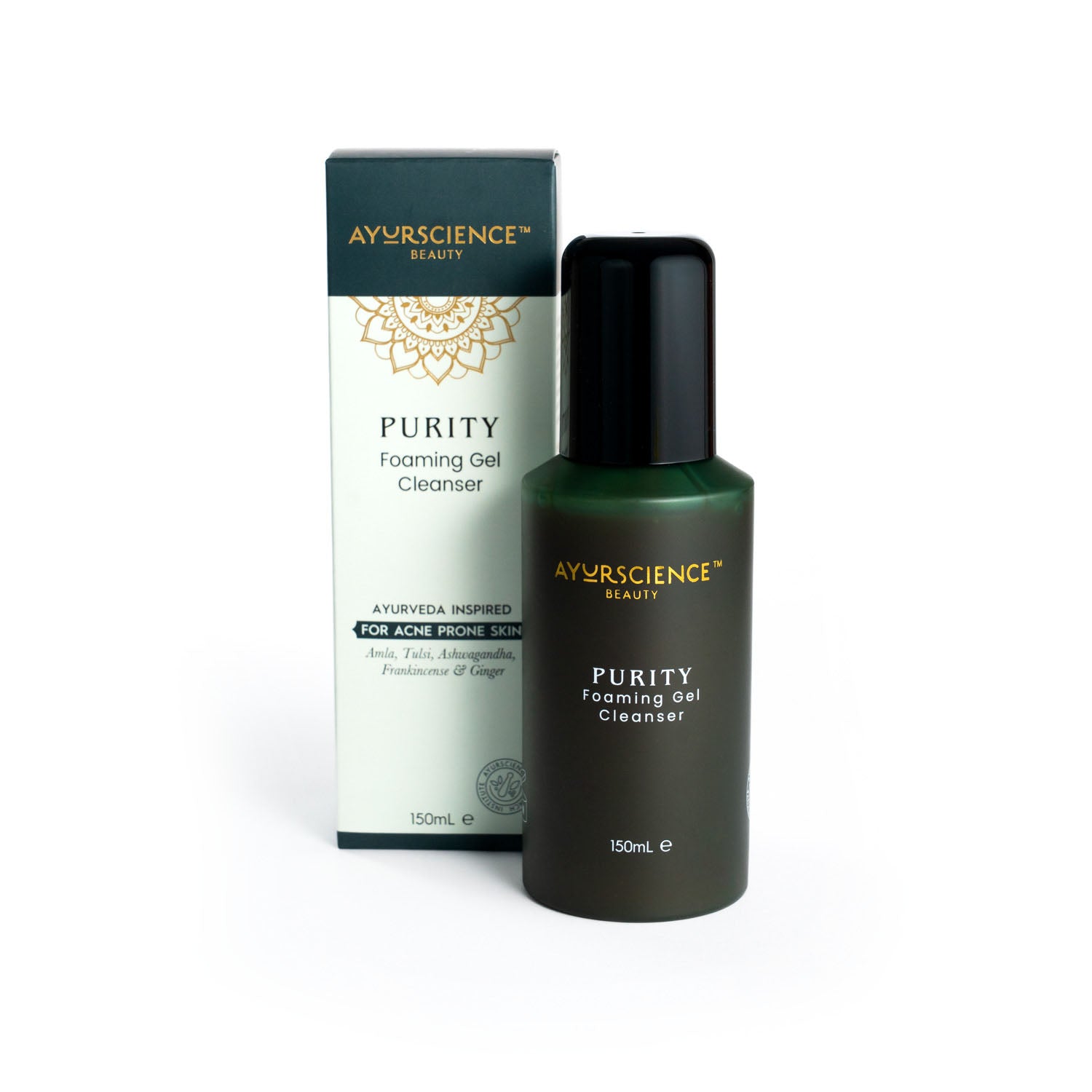 AyurScience Beauty PURITY Foaming Gel Cleanser