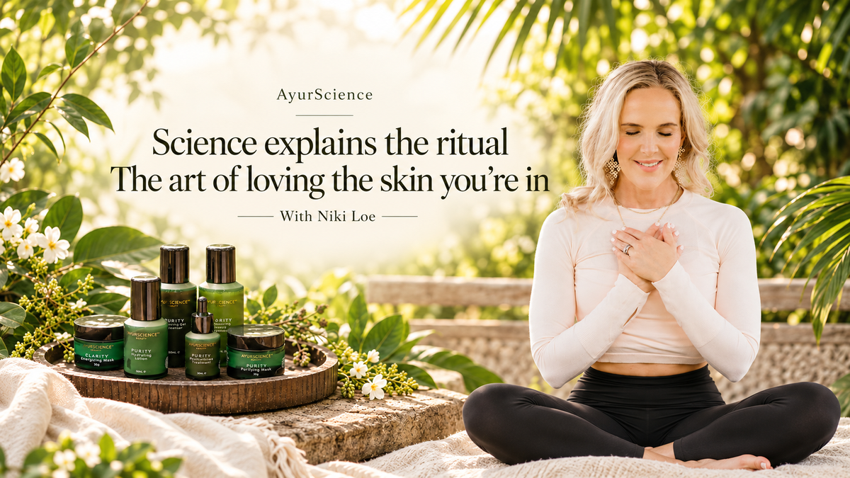 Science explains the ritual: Ayurveda and the art of loving the skin you’re in
