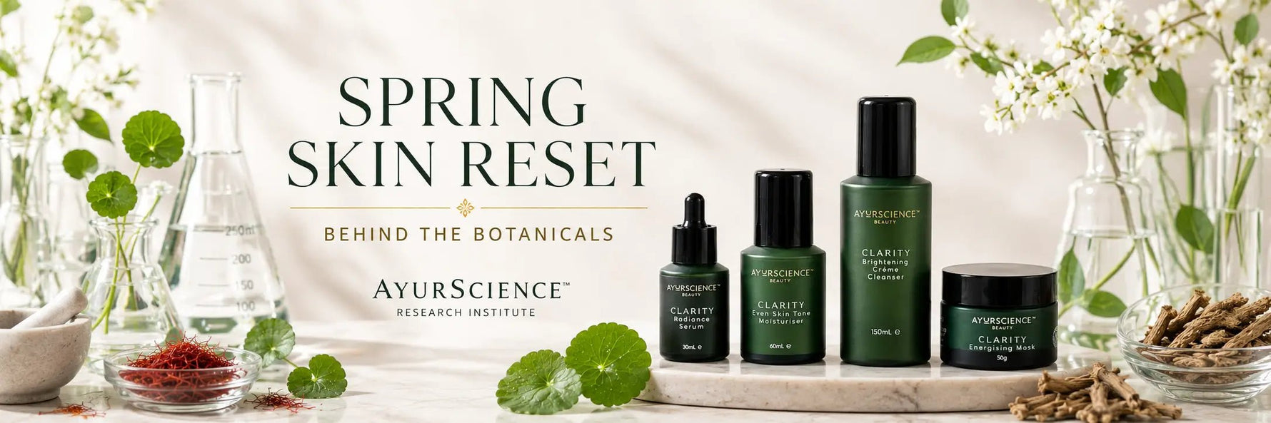 Spring Skin Reset: Behind the Botanicals at the AyurScience Research Institute - Ayurscience