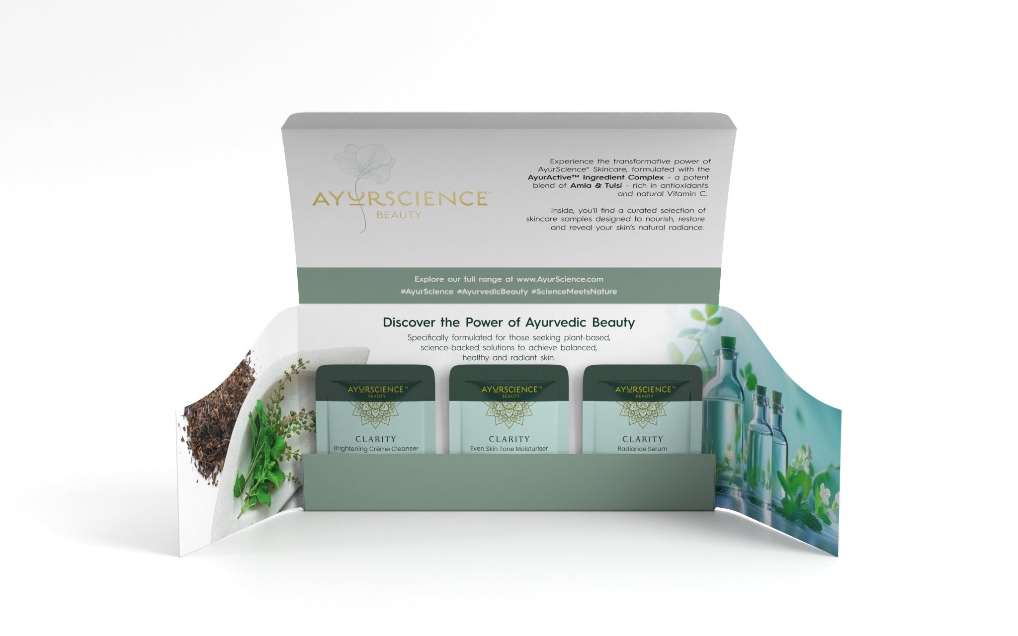 AyurScience Beauty Skincare Sample Sachet Pack* (* Limit one per perso ...